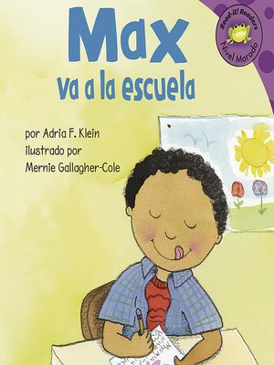 cover image of Max va a la escuela